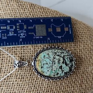 African Jasper pendant NWOT #22